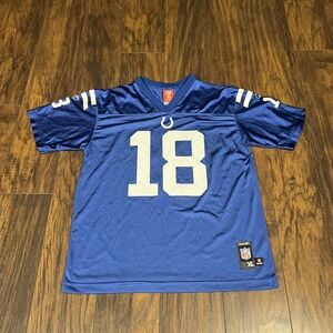 Indianapolis Colts Youth Jersey Size XL 18-20 # 18 Peyton Manning